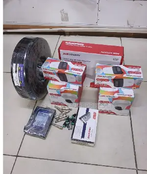 Hikvision 4 Camera Turbo HD Security System With Audio