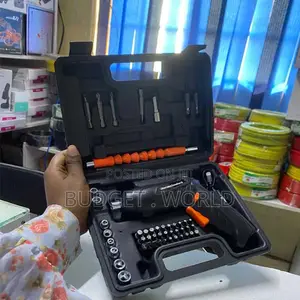 Forward Reverse Function 48-Piece Rechargeable Screw Toolset