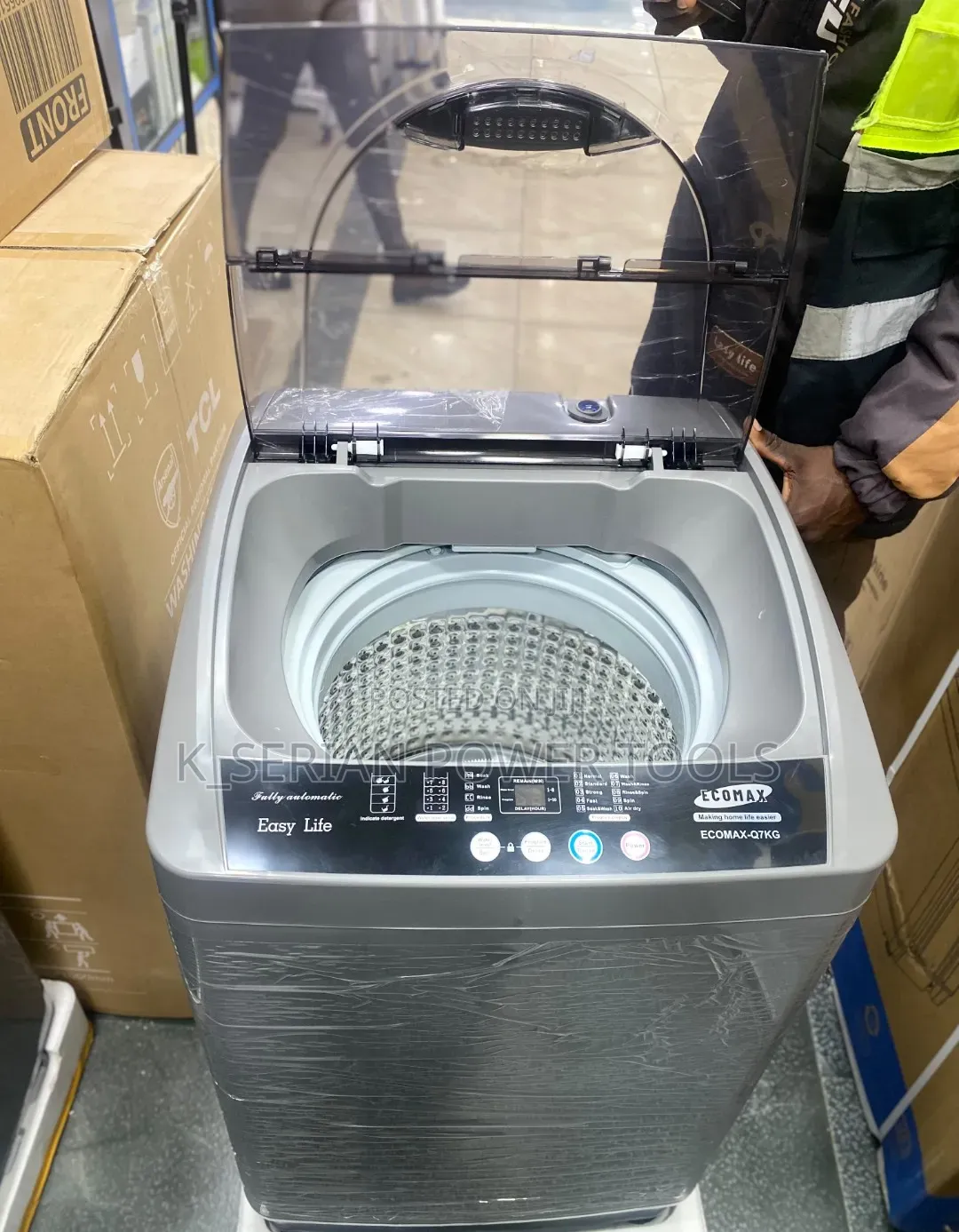 Reliable Ecomax 7kg Top Load/Fully Automatic Washing Machine