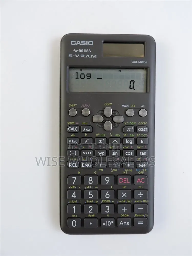 Casio Fx -82Ms Scientific Calculator 2nd Edition