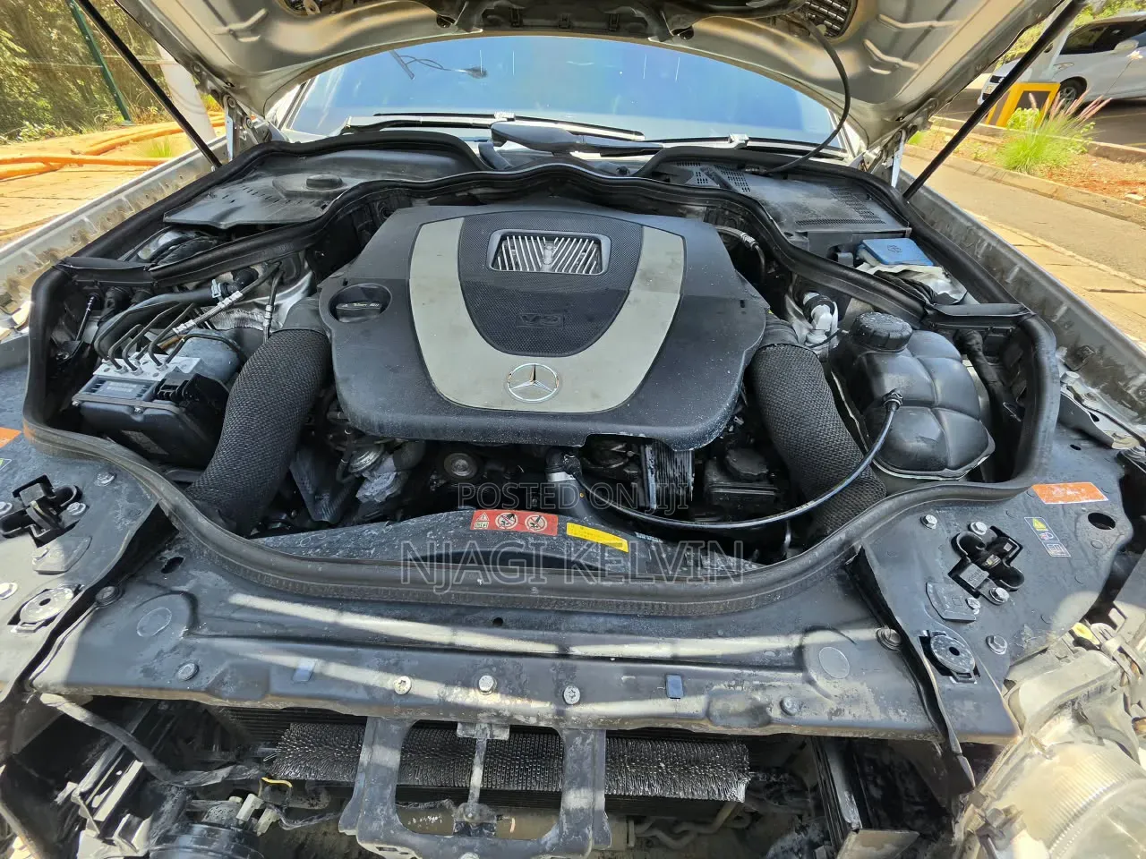 Mercedes-Benz E300 2008 Silver