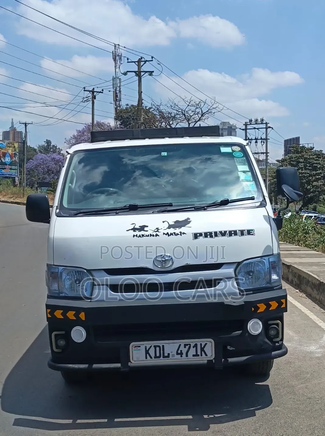 Toyota HiAce 2015 White