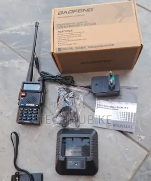 Baofeng UV5R Long Range Walkie Talkie Rechargeable Radio