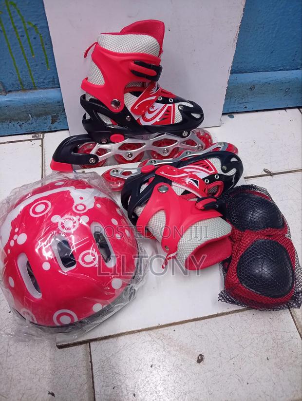 Skates (Red)(unisex) 31-34 (S) - main view