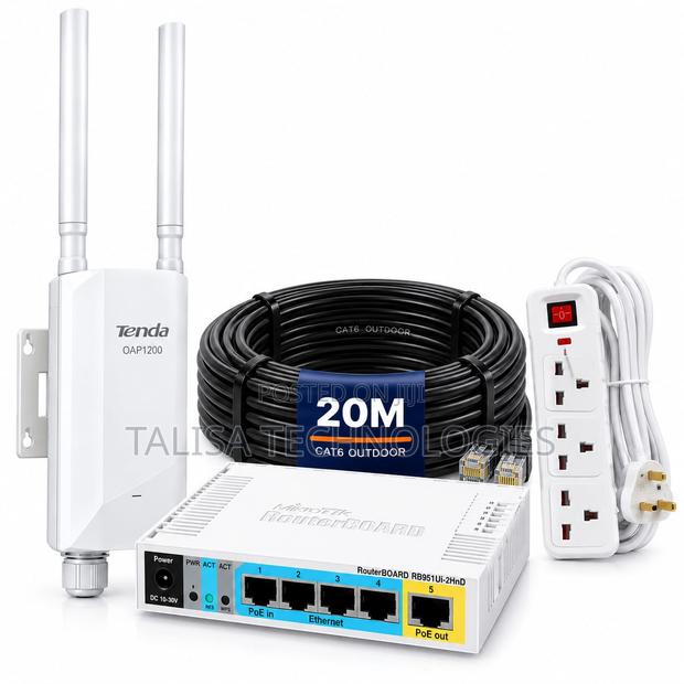 Mikrotik RB951Ui-2HnD HotSpot Starter Kit - main view