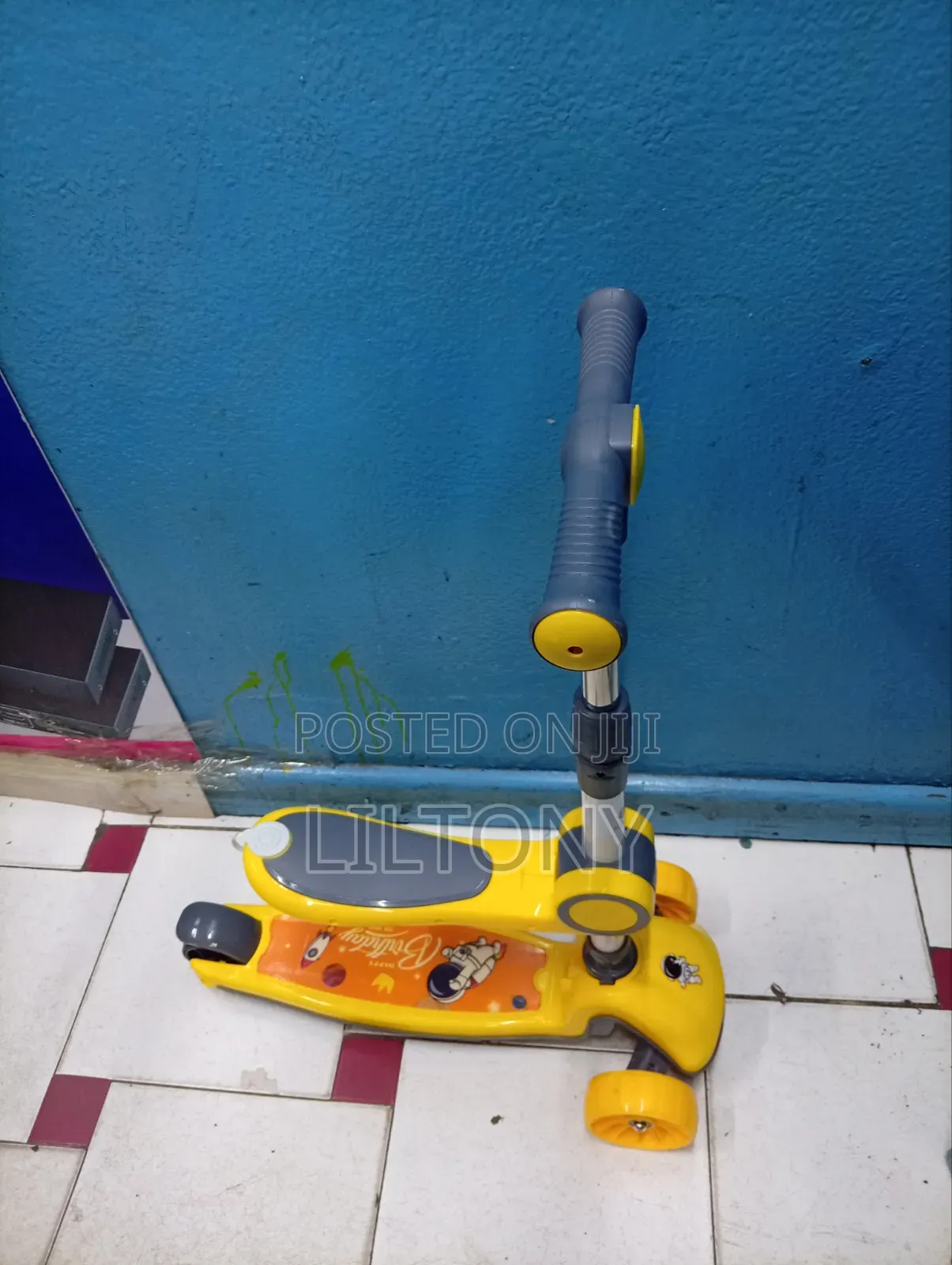 Scooter 2in1(yellow) Kids