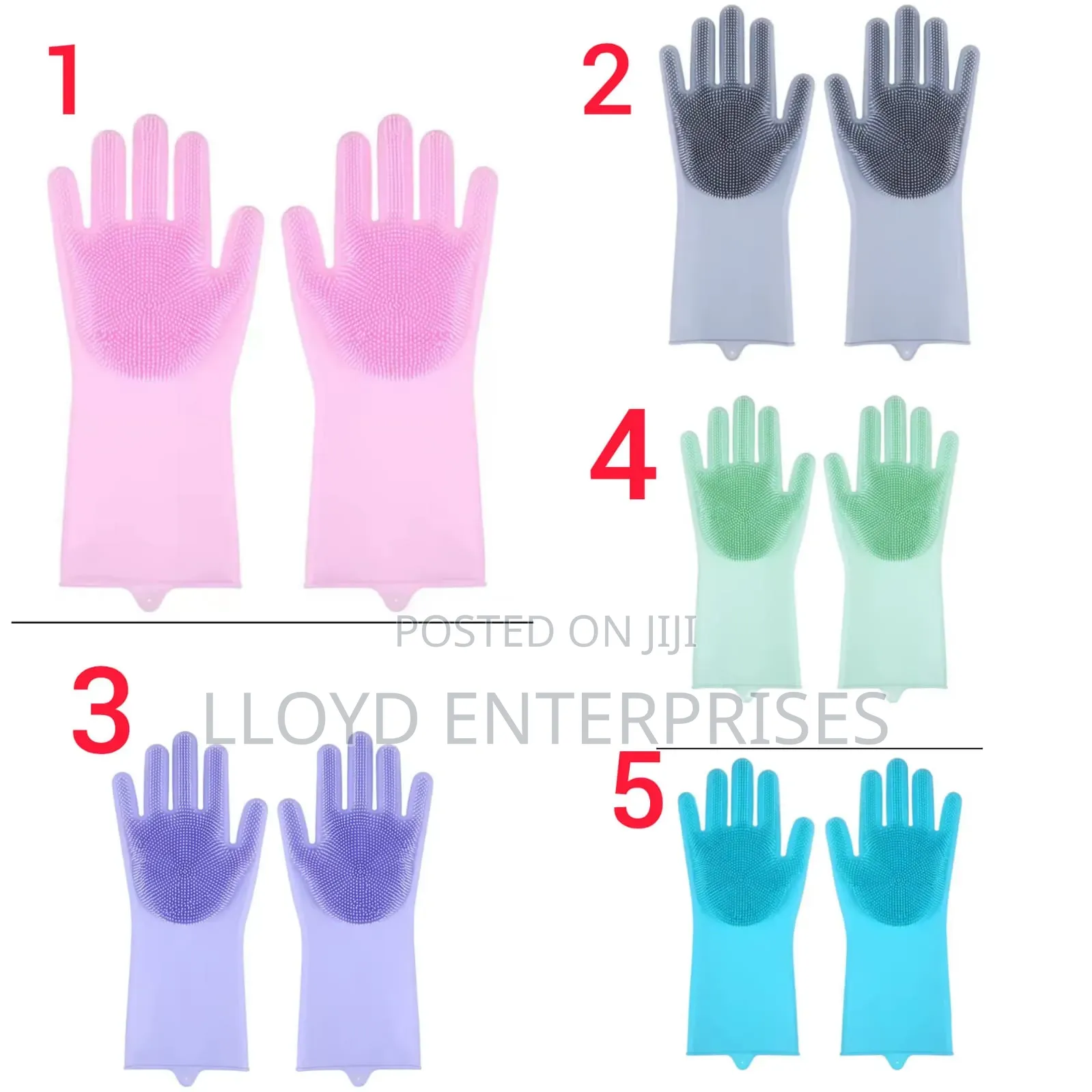 *Silicone Washing Gloves*