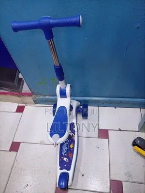 Blue 2in1 Sitting Scooter