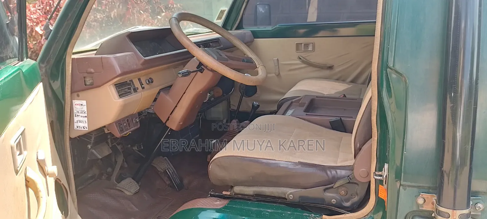 Mitsubishi Delica 1986 Green