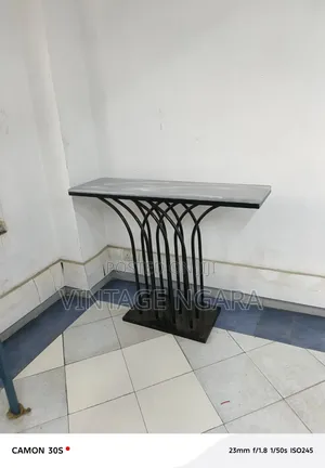 Luxury Marble Top Console Table