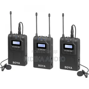 BOYA Pro-K2 UHF Dual-Channel Mono/Stereo Wireless Lavalier System