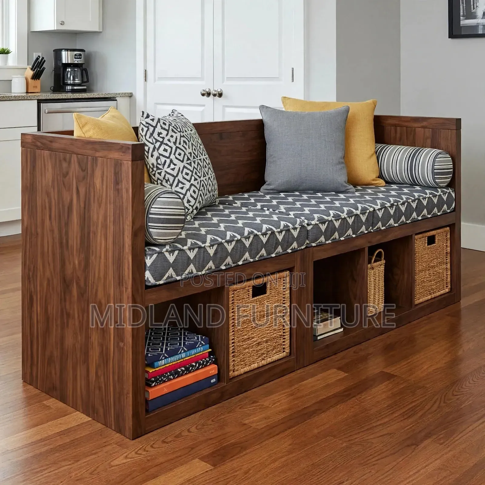 Kitchen Day Bench With Storage Pay on Delivery 