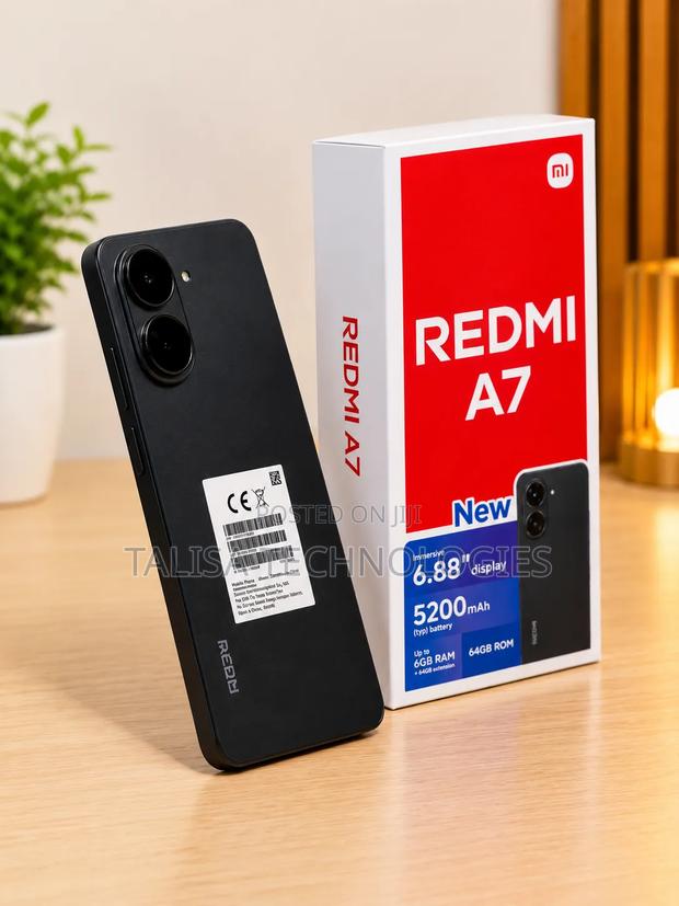 New Xiaomi Redmi A7 64 GB Black - main view