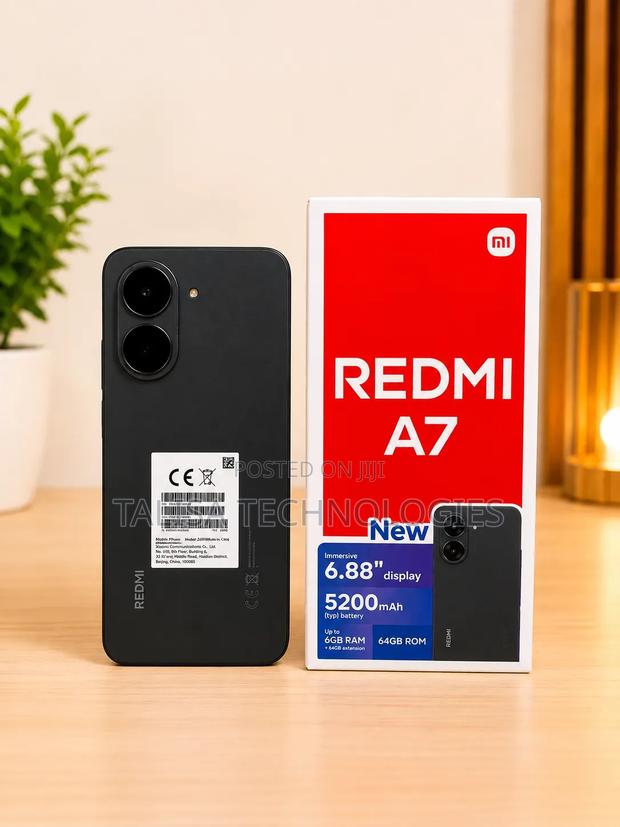New Xiaomi Redmi A7 64 GB Black - thumbnail 2
