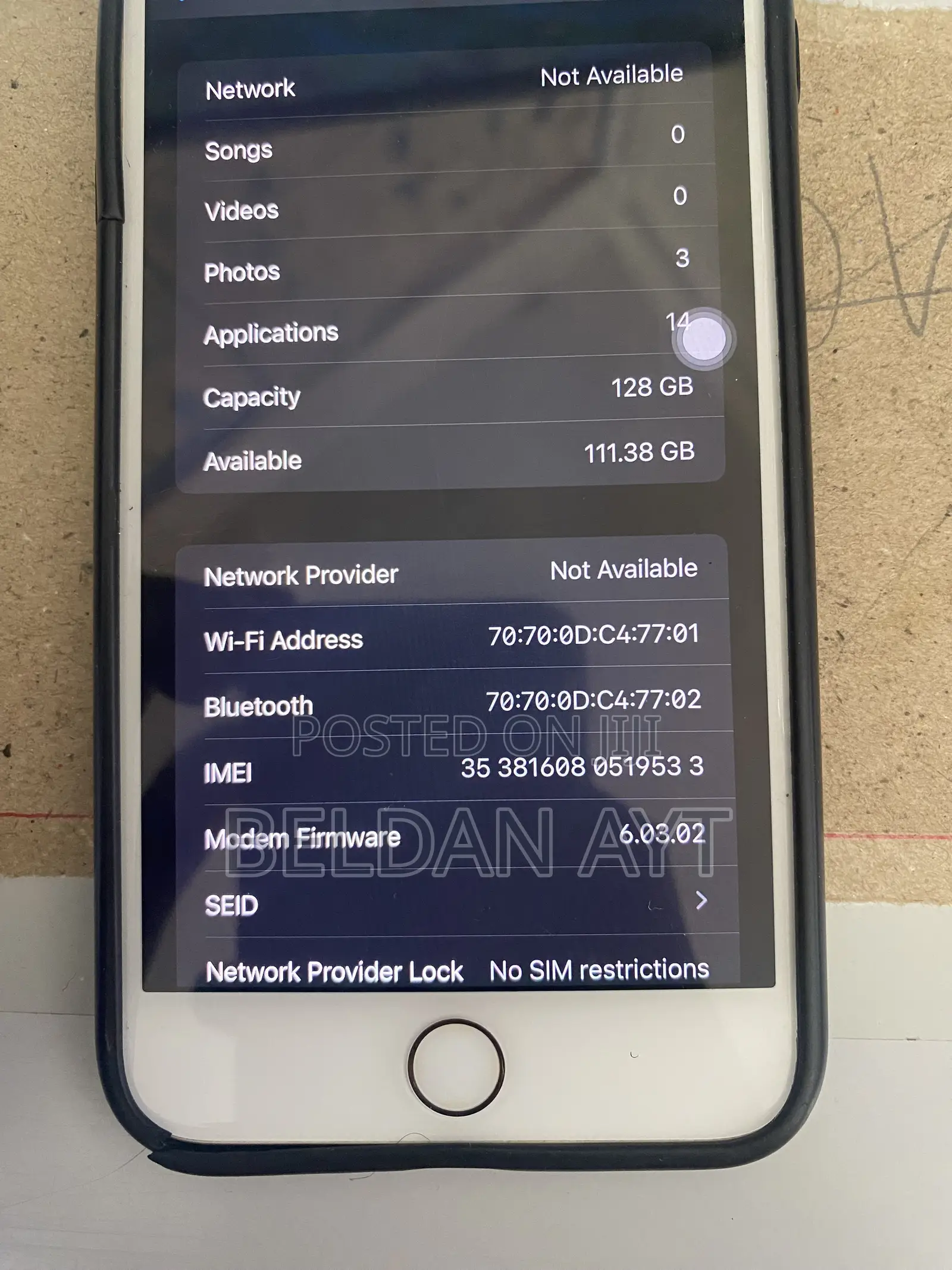 Apple iPhone 7 Plus 128 GB Gold
