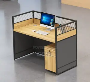 1-Seater Office Workstation : Individual Staff Desk Workstation