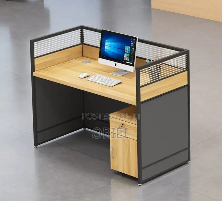 1-Seater Office Workstation : Individual Staff Desk Workstation