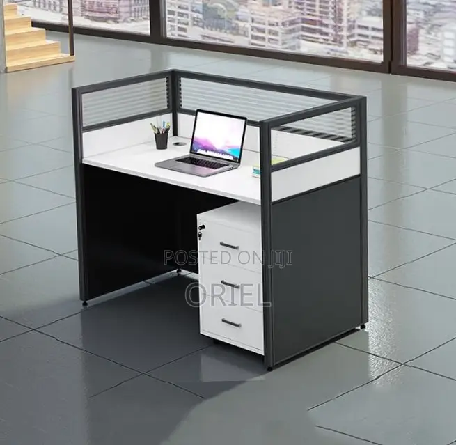 1-Seater Office Workstation : Individual Staff Desk Workstation