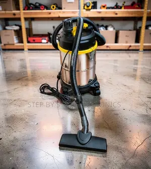 Powerful Stainless Steel Wet and Dry Vacuum Cleaner for Cleaning
