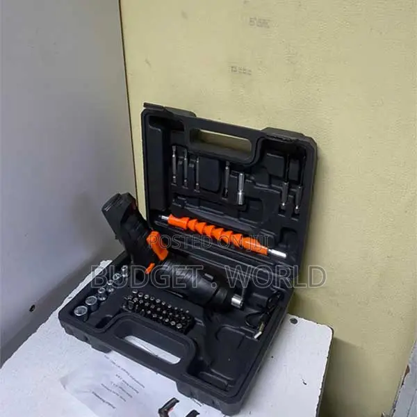Multi-Purpose Use Rechargeable Screwdriver – Cordless Design 48-Piece