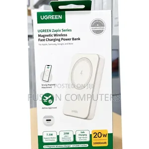 UGREEN MagFlow 10000mAh Magnetic Power Bank (20W)
(Model: PB561