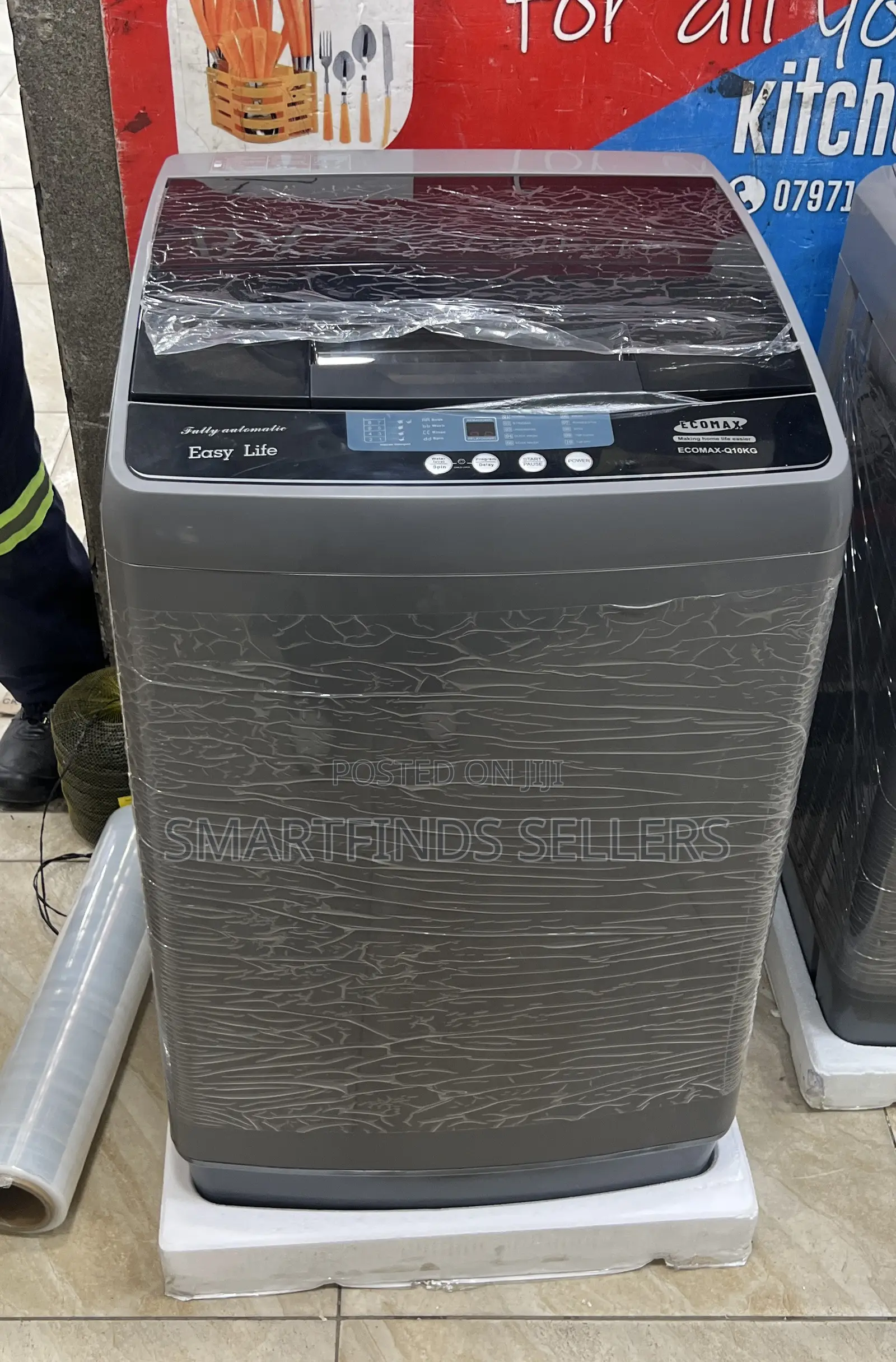 Ecomax 10KG Fully Automatic Top Load Washing Machine