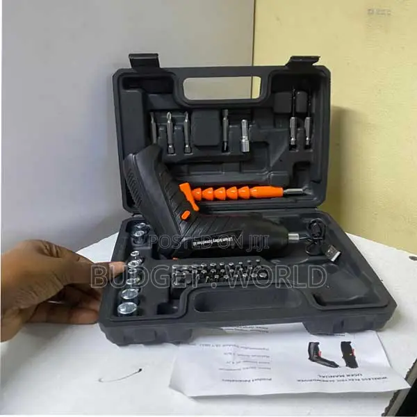 High-Performance-Cordless Design 48pcs Rechargeable Drill Screw Set
