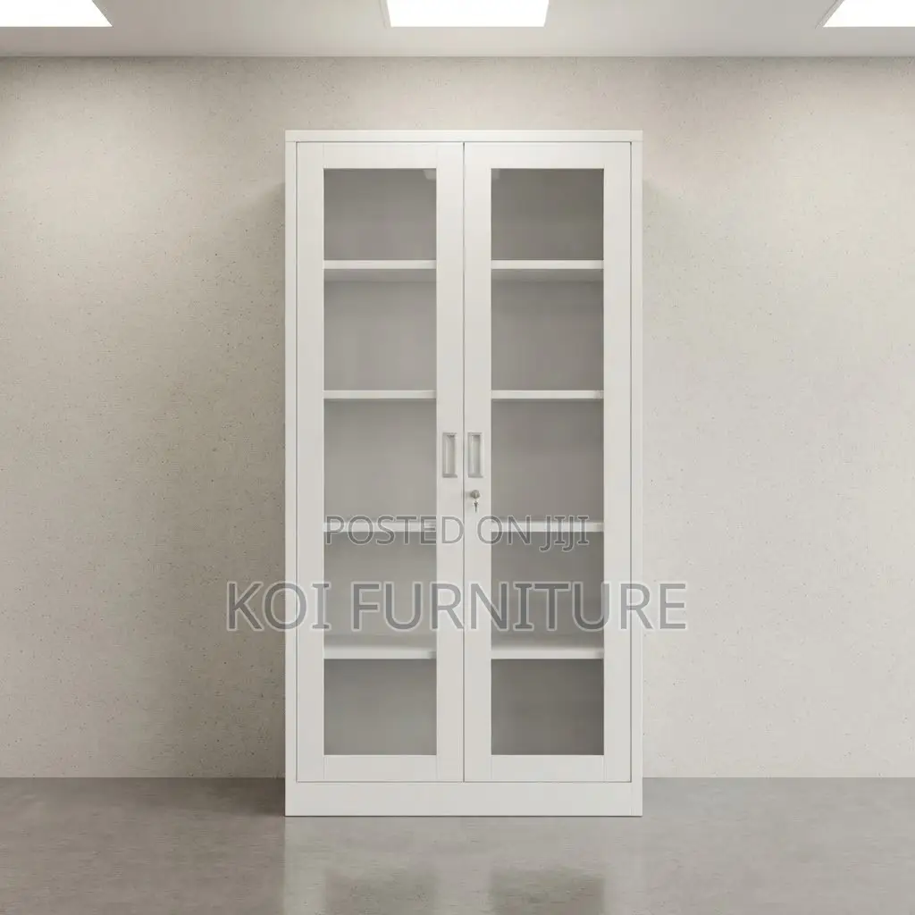 Office Cabinet; 2-Door Full Steel Office Documents Cabinet