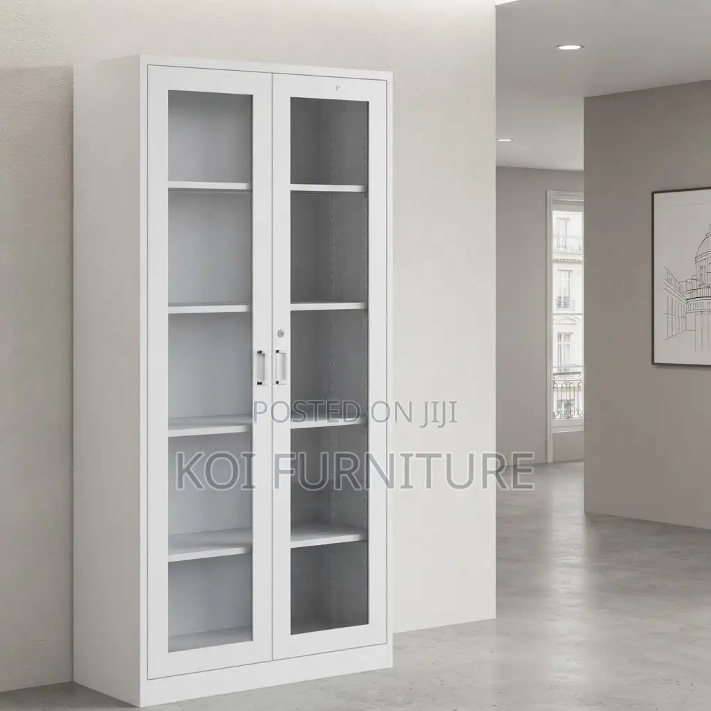 Office Cabinet; 2-Door Full Steel Office Documents Cabinet