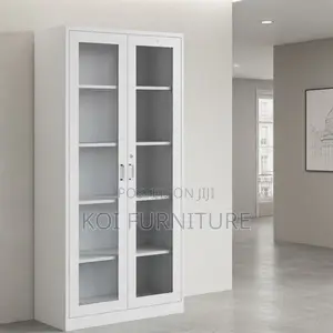 Office Cabinet; 2-Door Full Steel Office Documents Cabinet