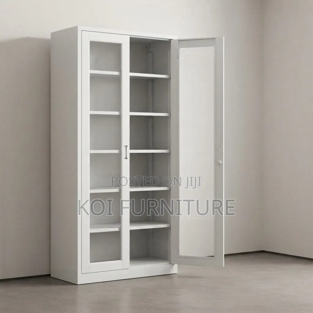 Office Cabinet; 2-Door Full Steel Office Documents Cabinet