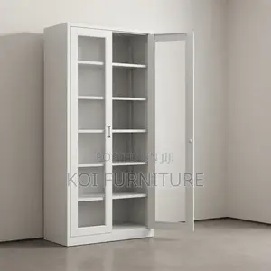Office Cabinet; 2-Door Full Steel Office Documents Cabinet