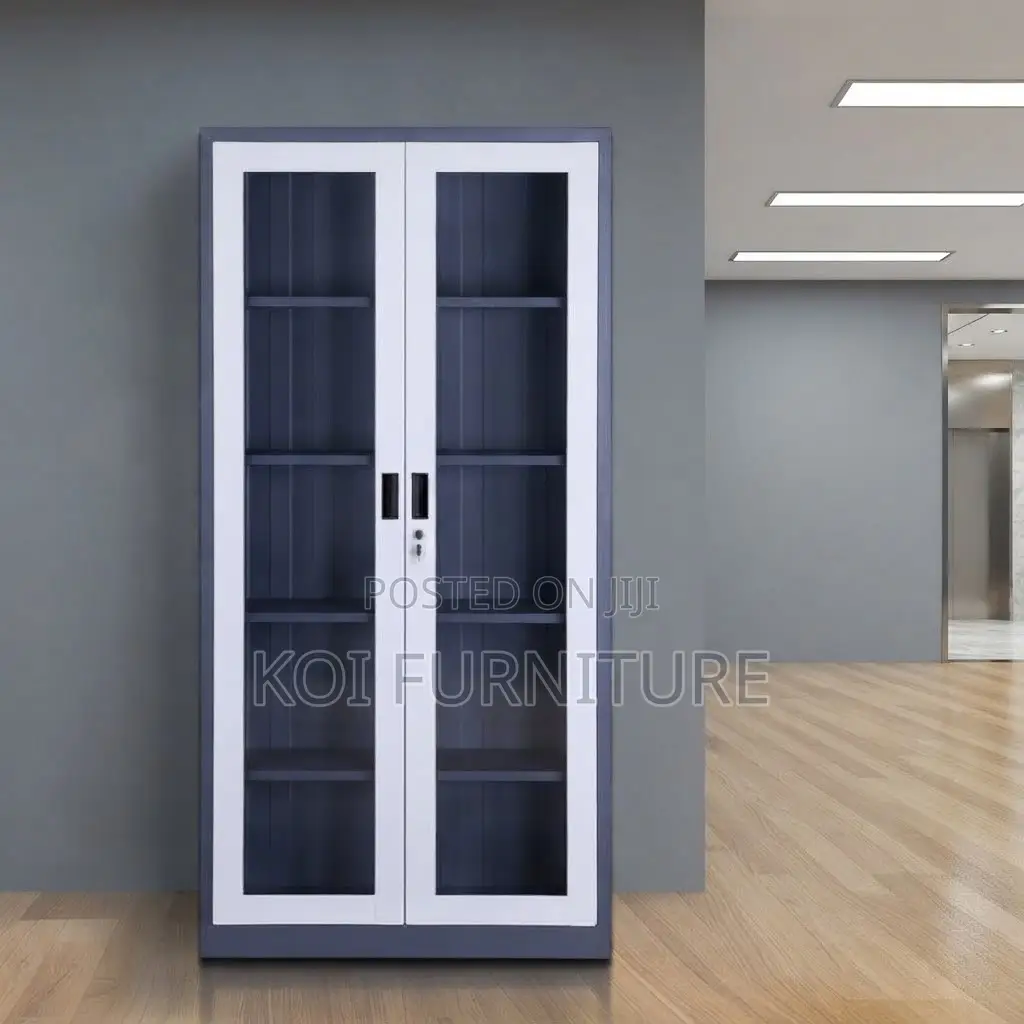Office Cabinet; 2-Door Full Steel Office Documents Cabinet