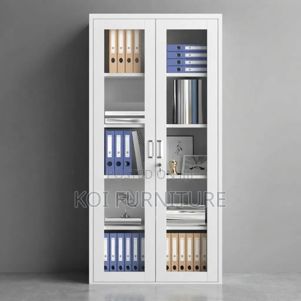 Office Cabinet; 2-Door Full Steel Office Documents Cabinet