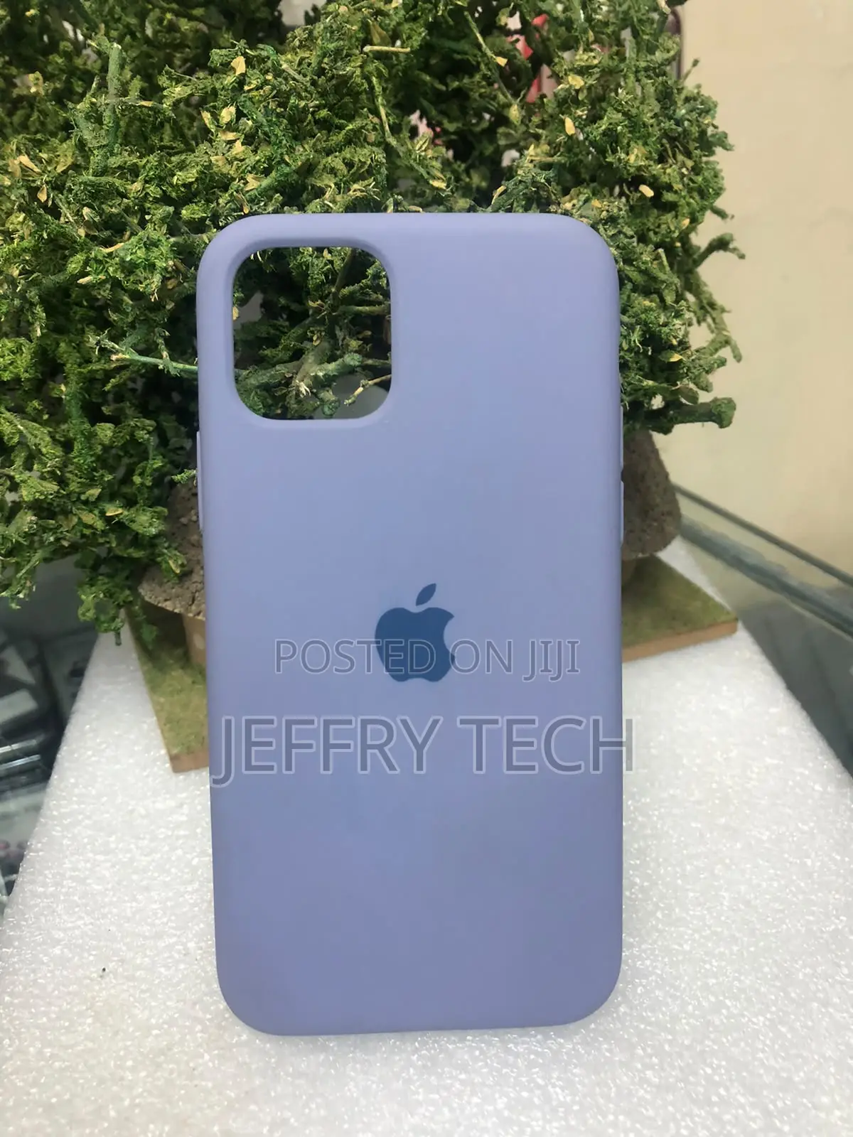 Apple iPhone 11 Pro Silicone Case in a Light Purple/Lilac Shade