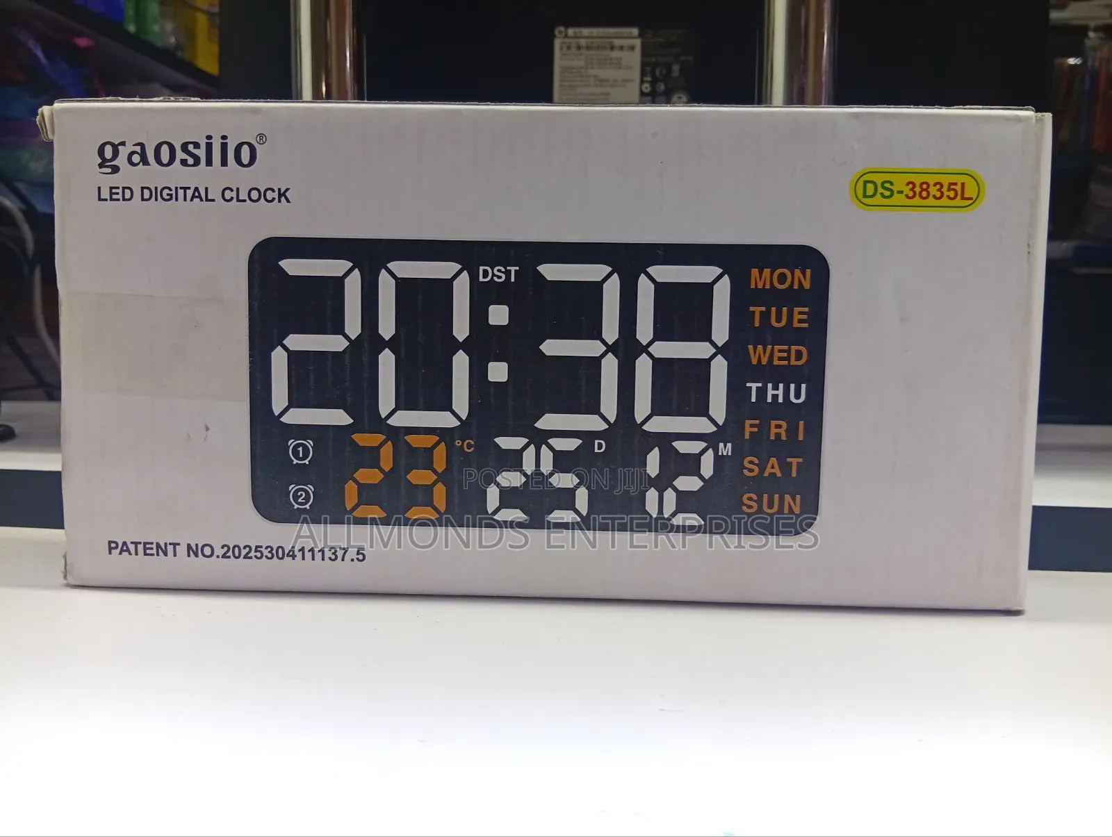 Gaosiio Led Digital Clock-Ds3835