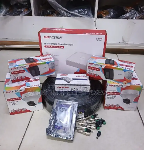 Hikvision 4CH HD CCTV Camera Kit With 2-Way Voice Audio
