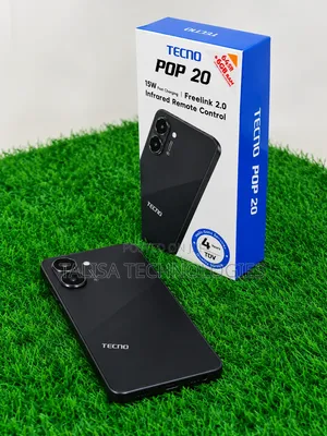 New Tecno Pop 20 64 GB Black