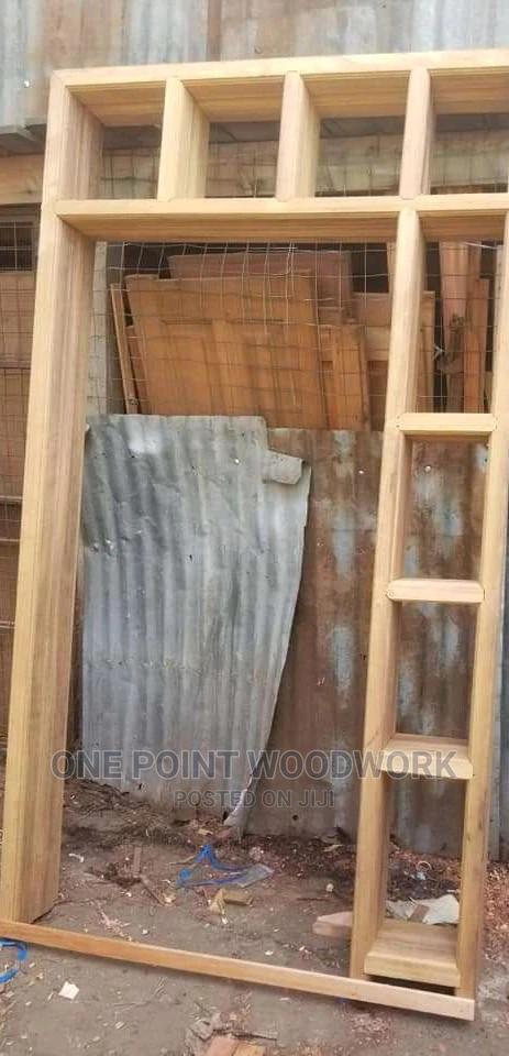 Mvule And Mahogany Frames - main view