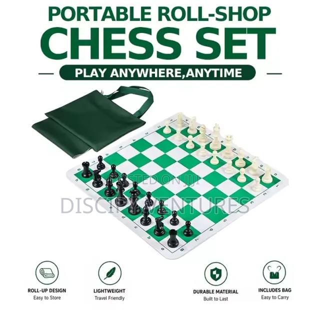 Chess Board Mat Tournament Size