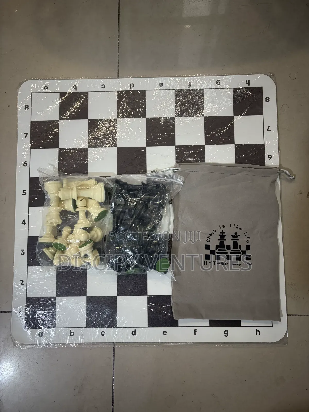 Chess Board Mat Tournament Size