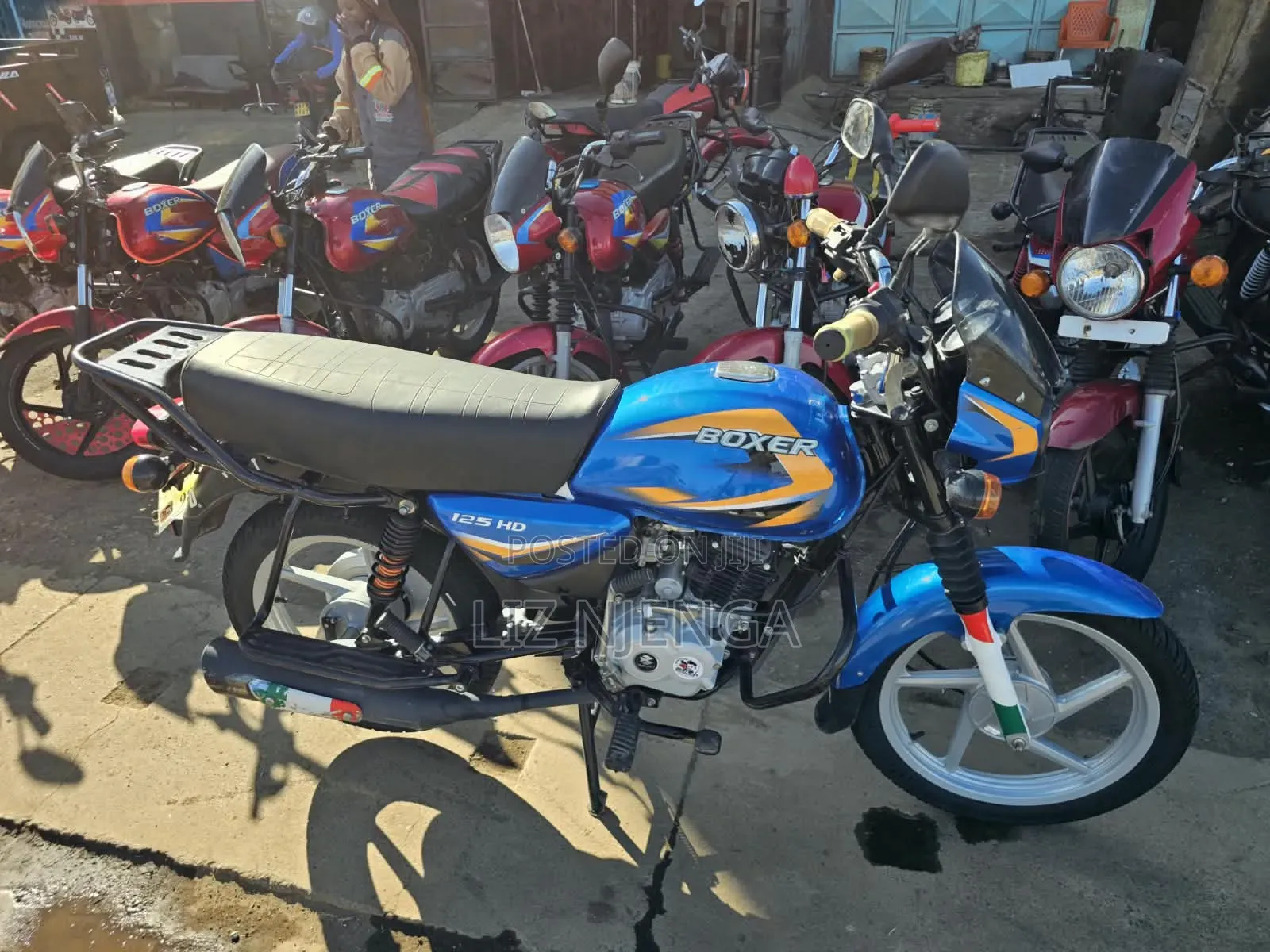 Bajaj Boxer 125 2026 Blue