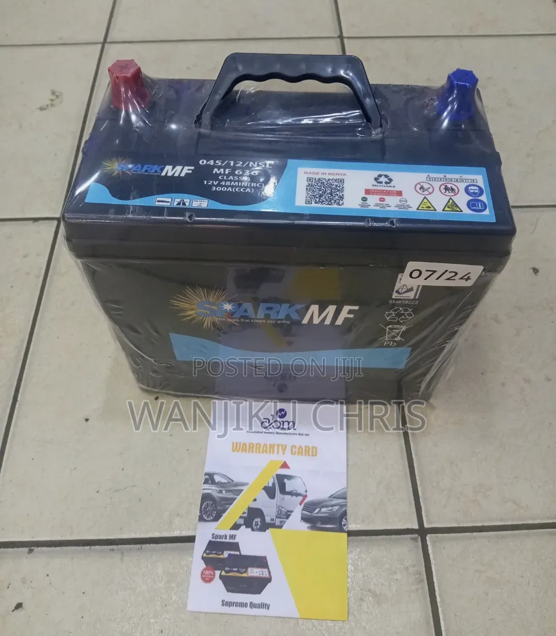 Spark Car Battery N40
