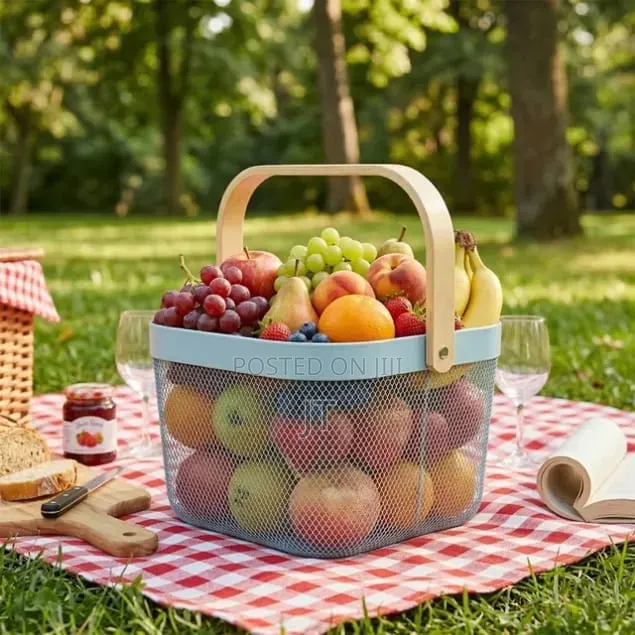 Meshed Modern Storage Basket Rectangular (25*25*20*CM)