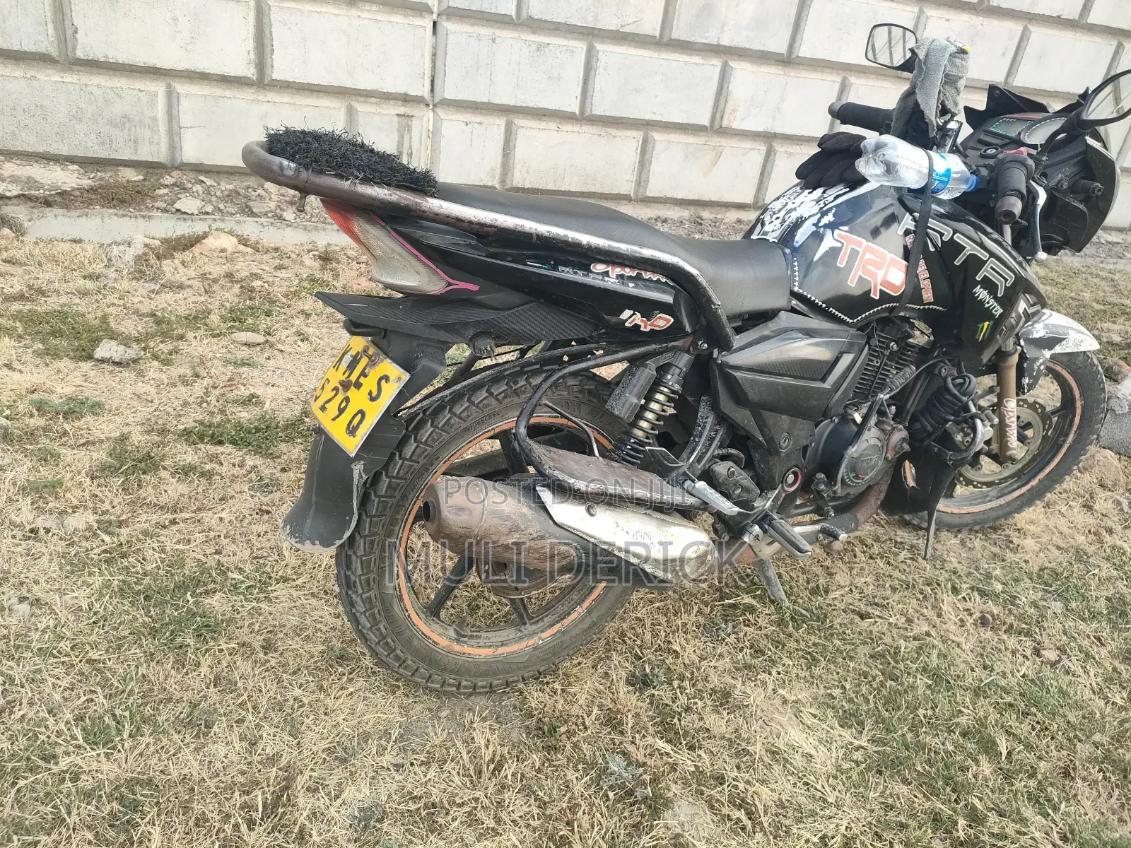 TVS Apache 180 RTR 2021 Black