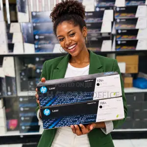 Original HP 106A Black Toner Cartridge – W1106A