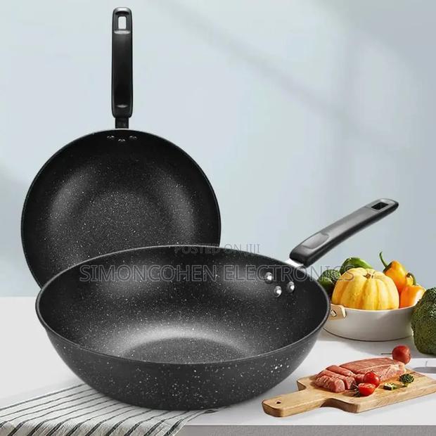 34CM Deep Frying Pan - main view