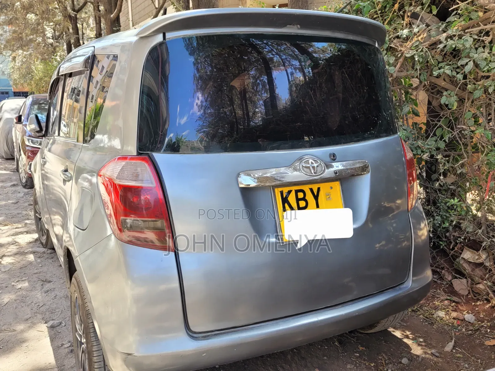 Toyota Ractis 1.5 FWD 2007 Gray