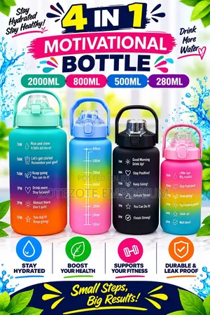 4 in 1 Motivational Bottle