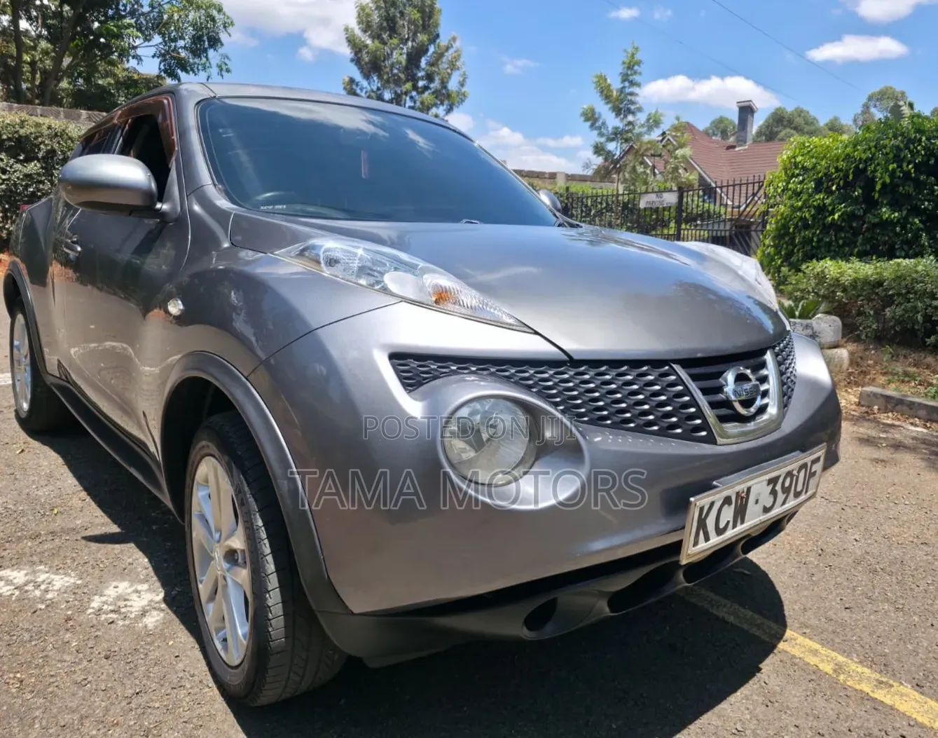Nissan Juke 2012 Gray